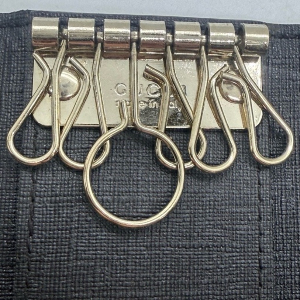 Gucci Beige and Brown Key & Card Holder - Picture 6 of 7